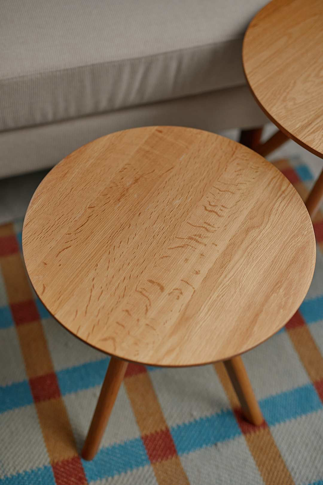 Oak Nesting Table