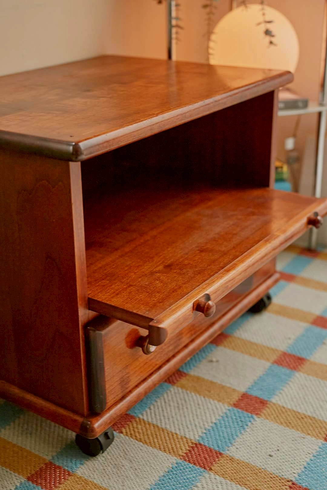 Vintage Wood Side Chest