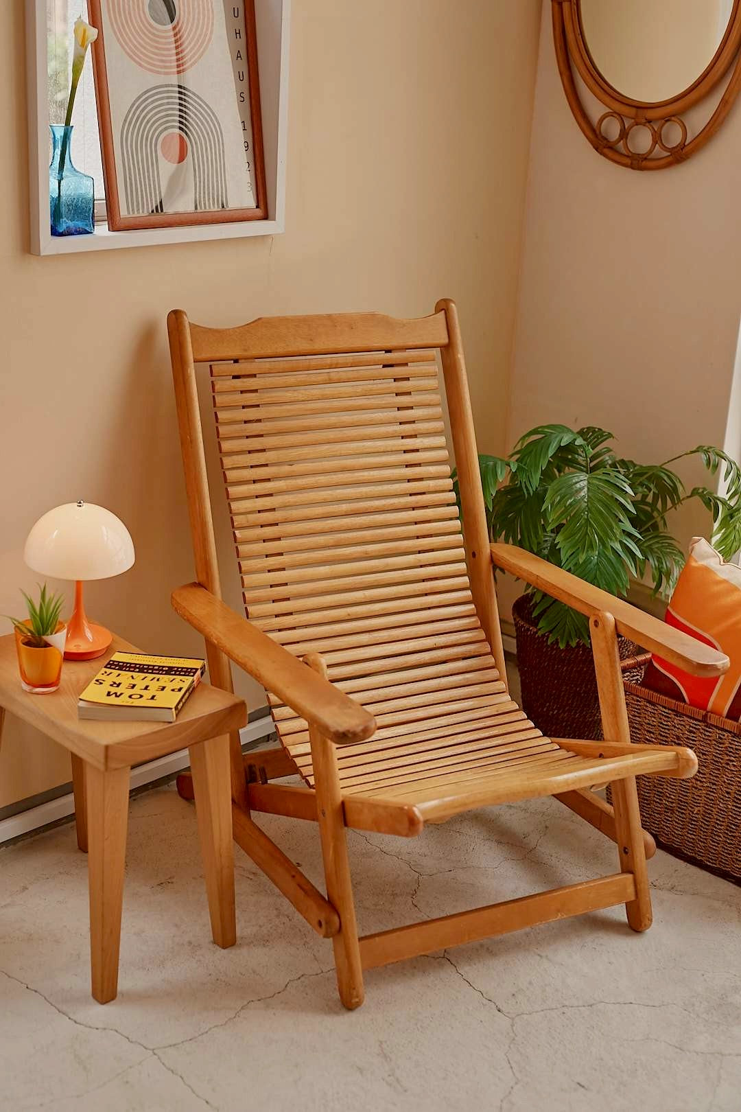 Wood Slat Chair