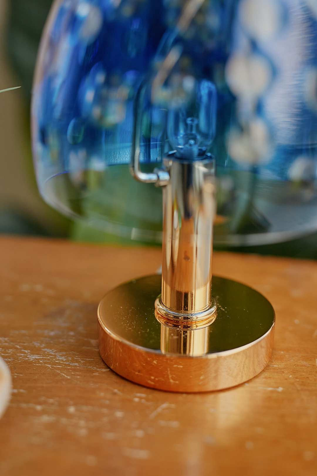 HOYA Crystal Blue Dot Lamp