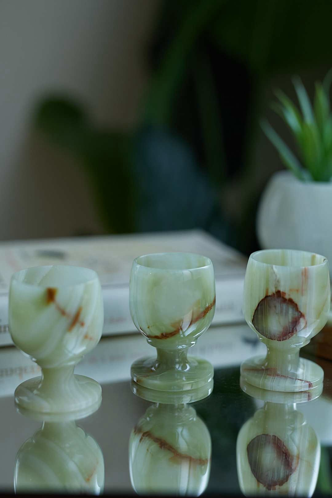 Green Onyx Mini Goblet①