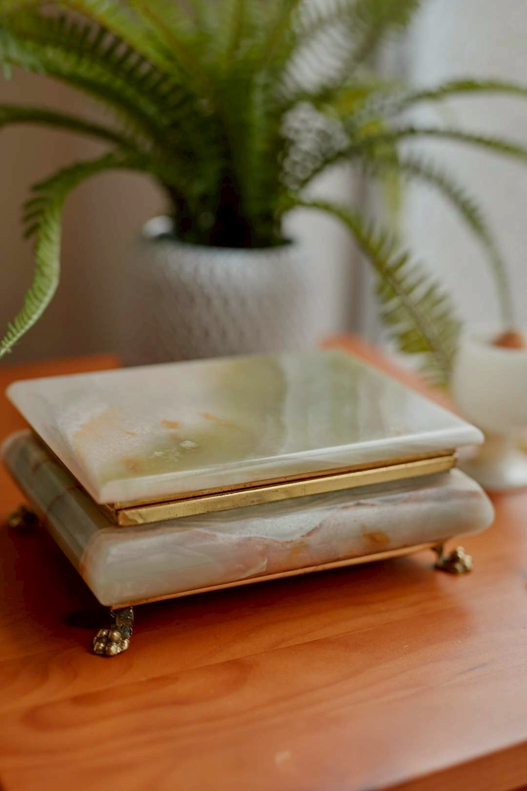 Onyx jewelry case