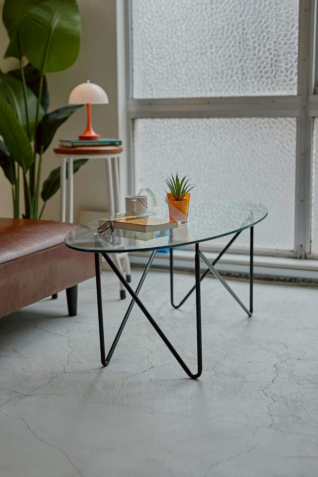 Glass Orbit Table