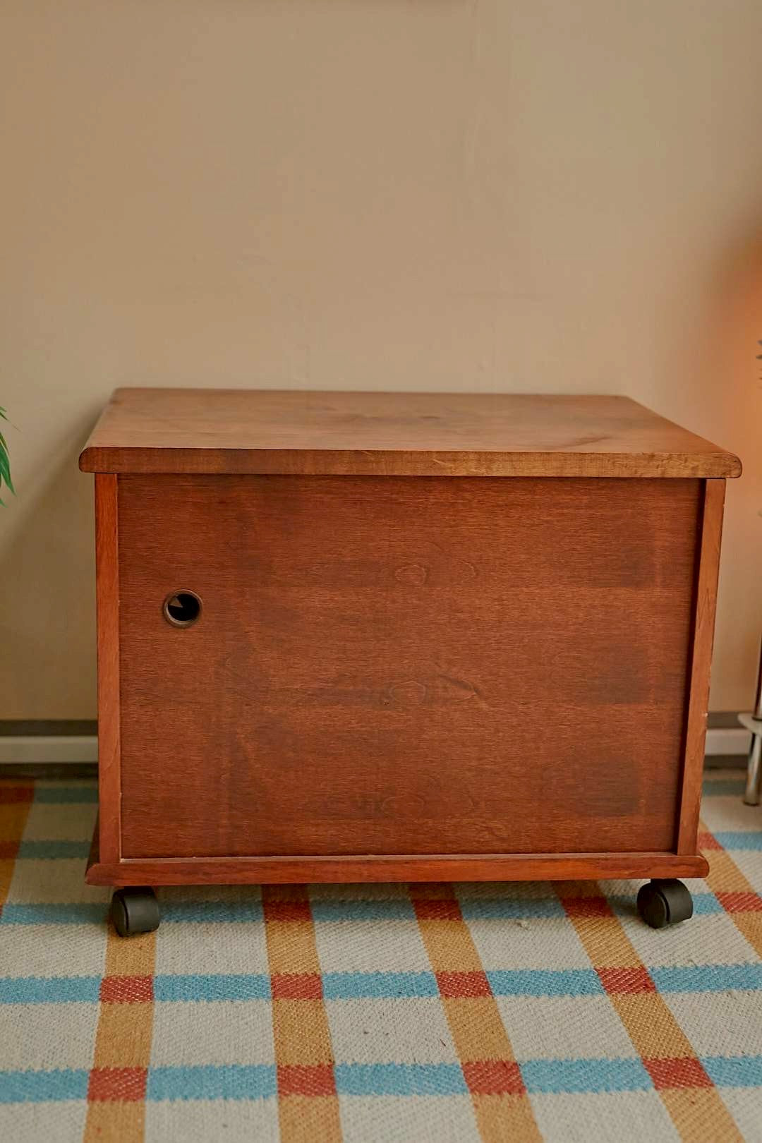 Vintage Wood Side Chest