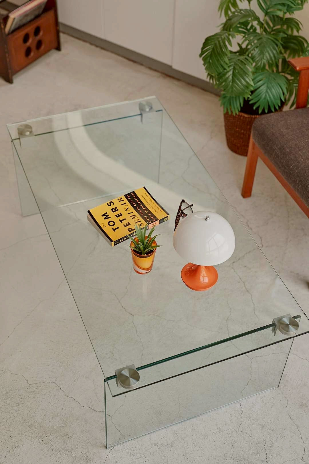 Glass Frame Coffee Table