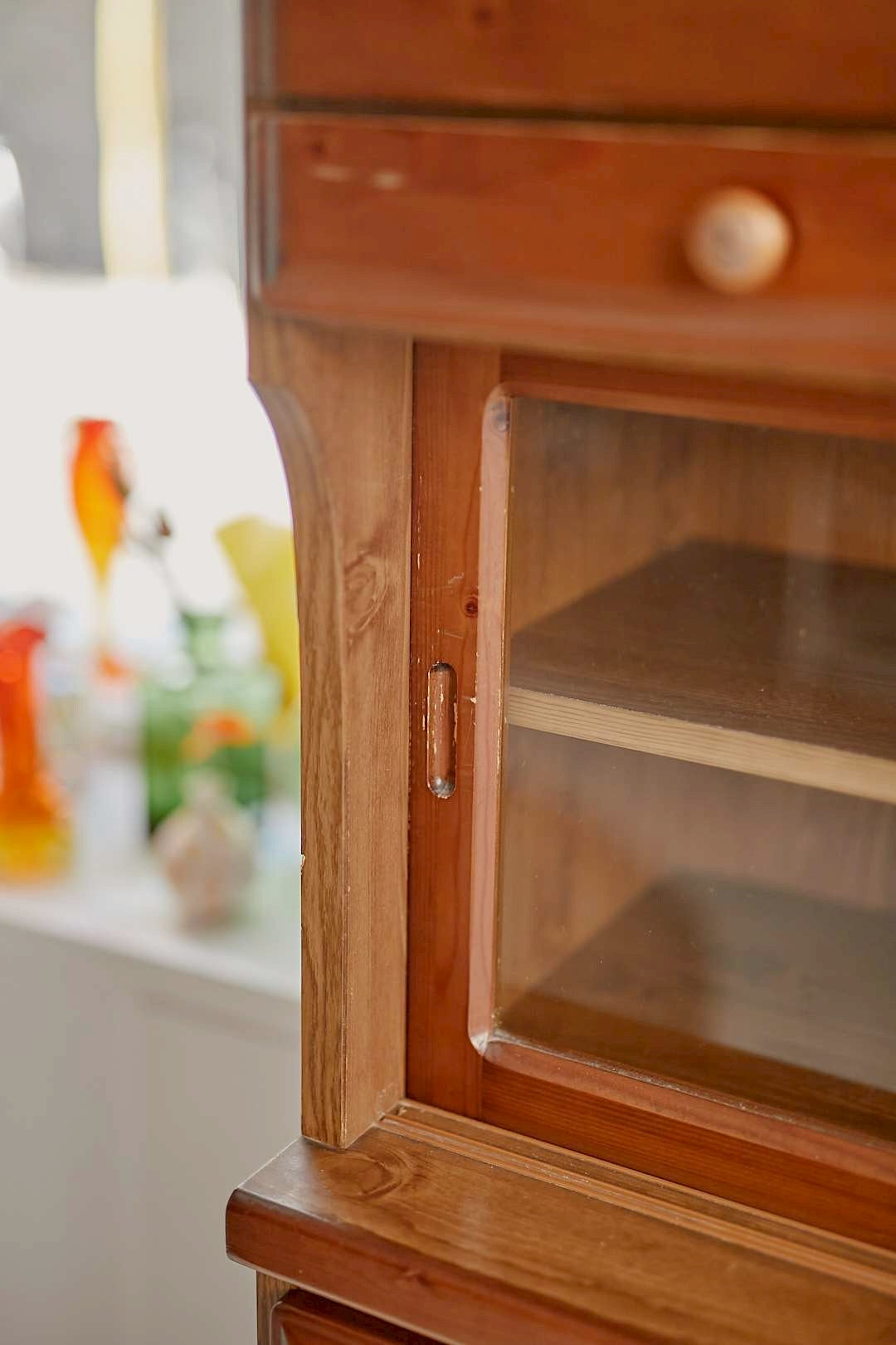Large wood cupboard