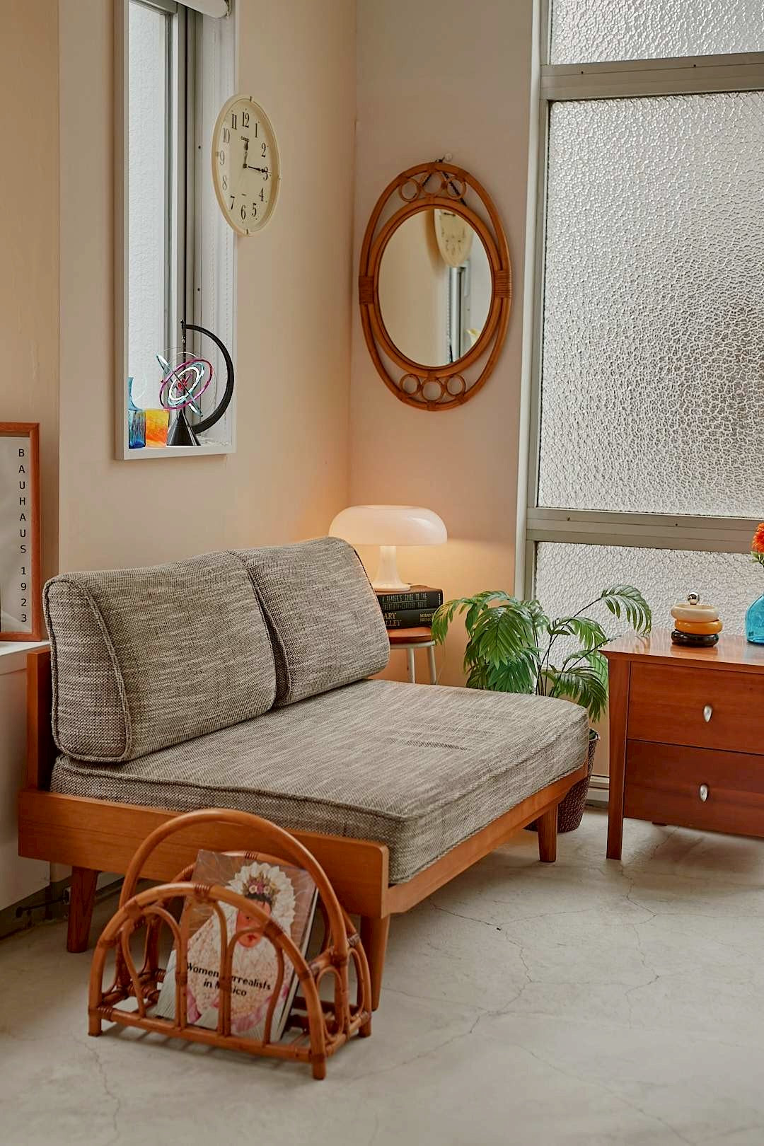 unico Natural Wood 2Seater Sofa