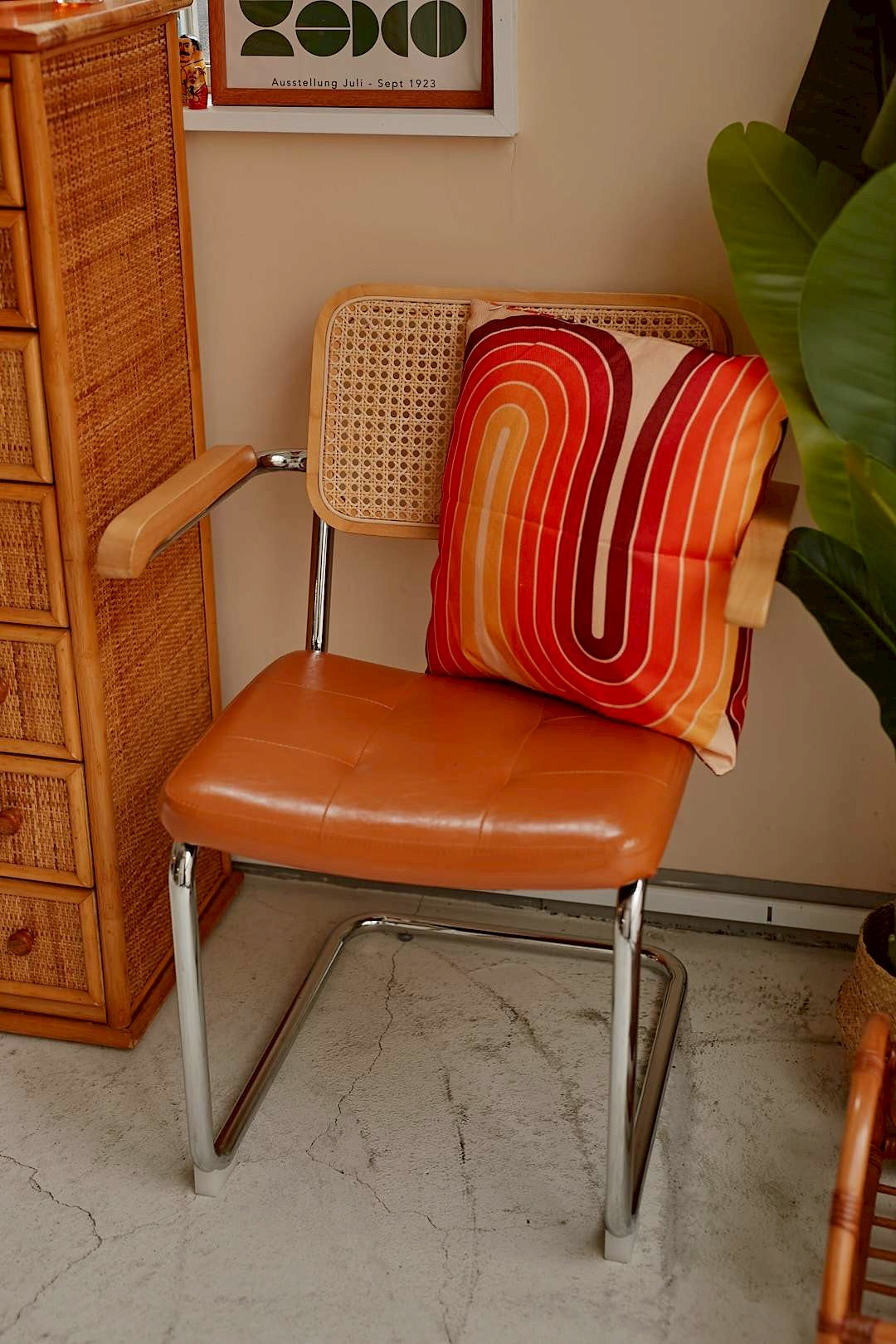 Rattan Cantilever Chair