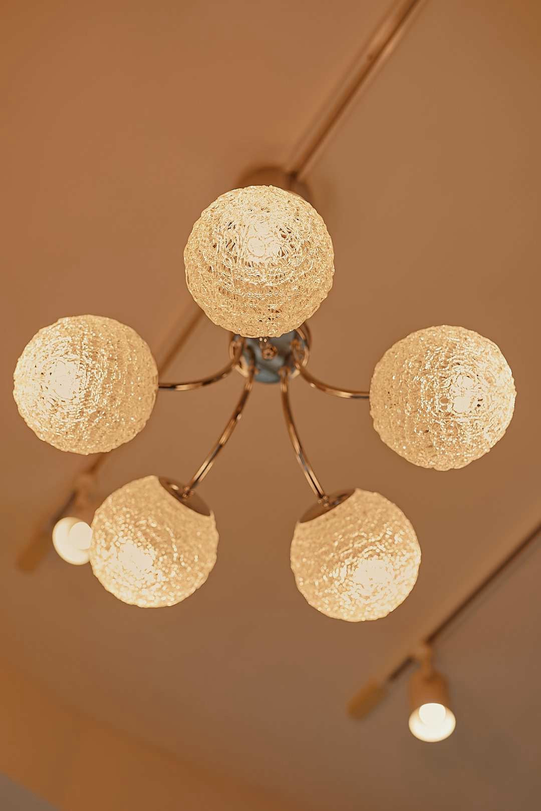 Acrylic Orb Chandelier