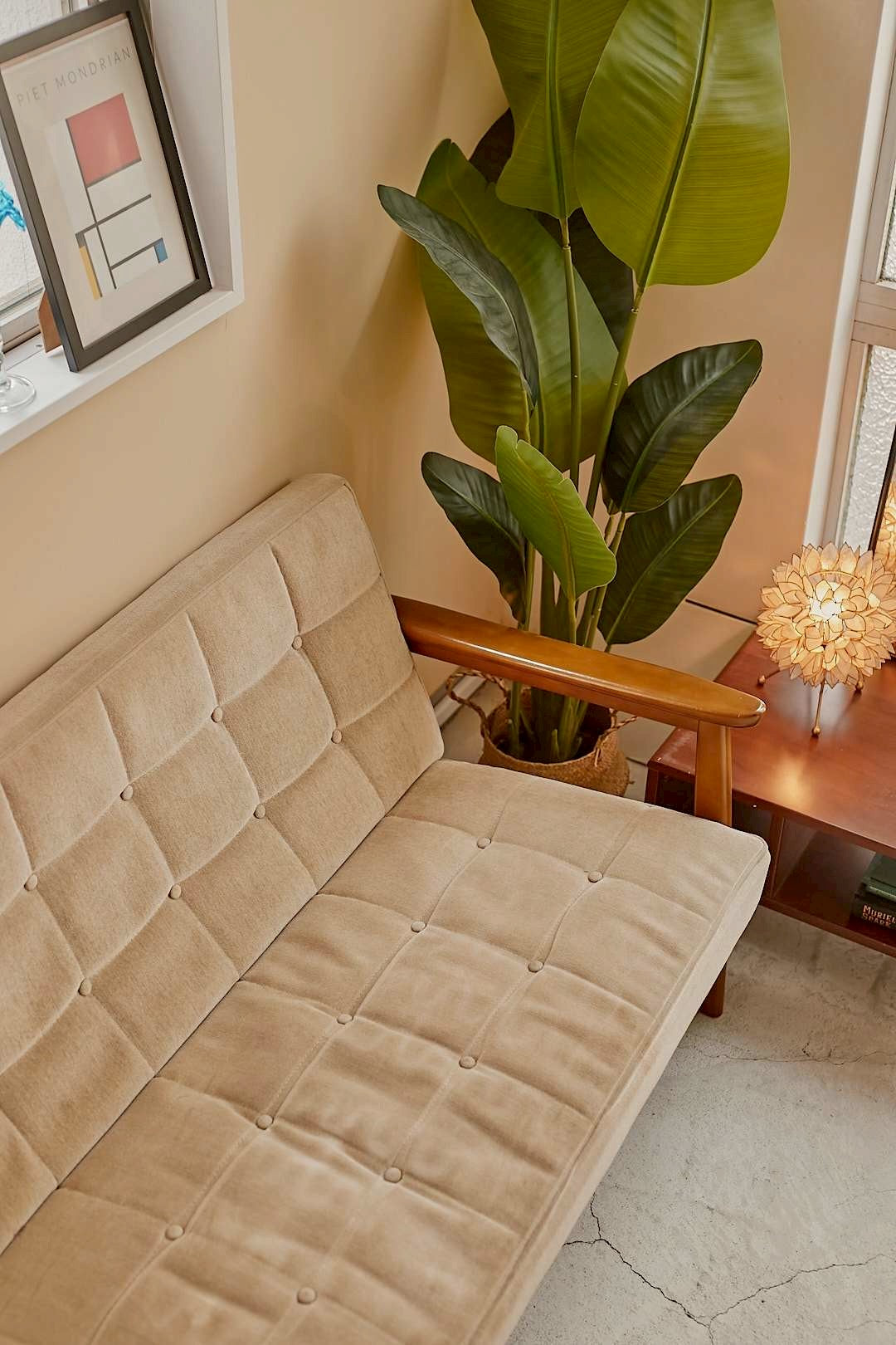 カリモク60 Barolo Beige K-Chair 2 Seater