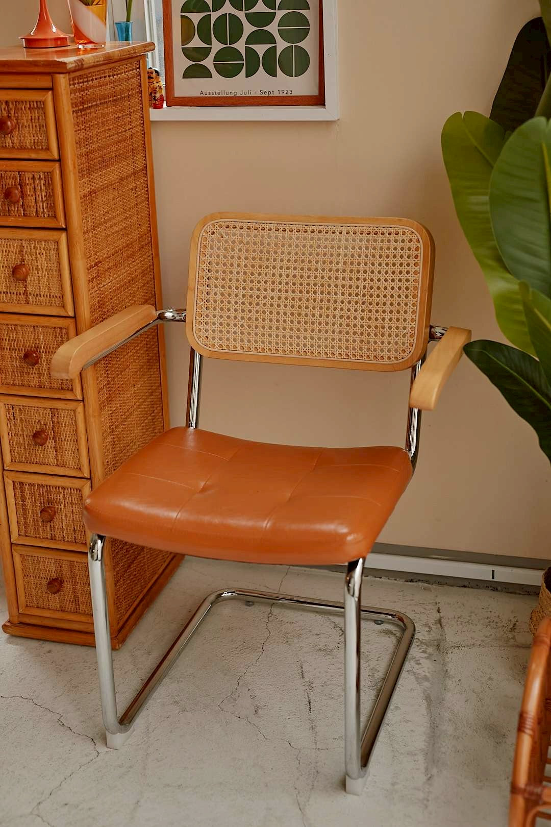 Rattan Cantilever Chair