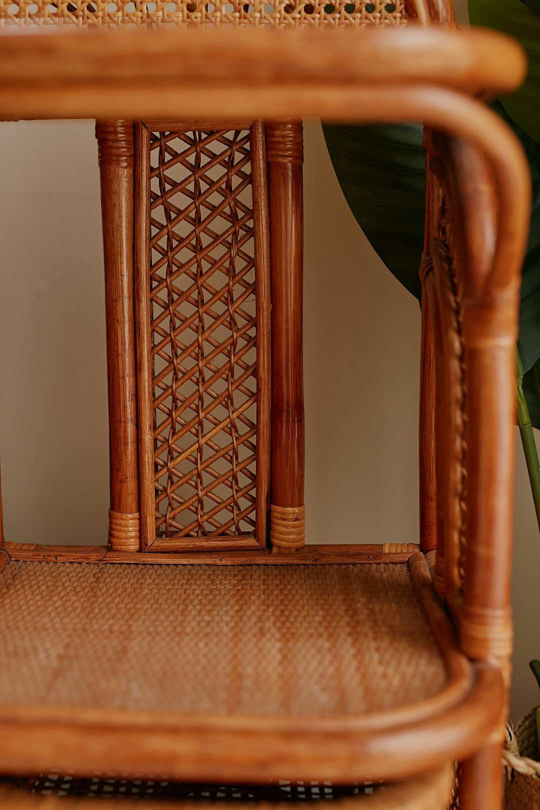 Rattan Arch Design Shelf