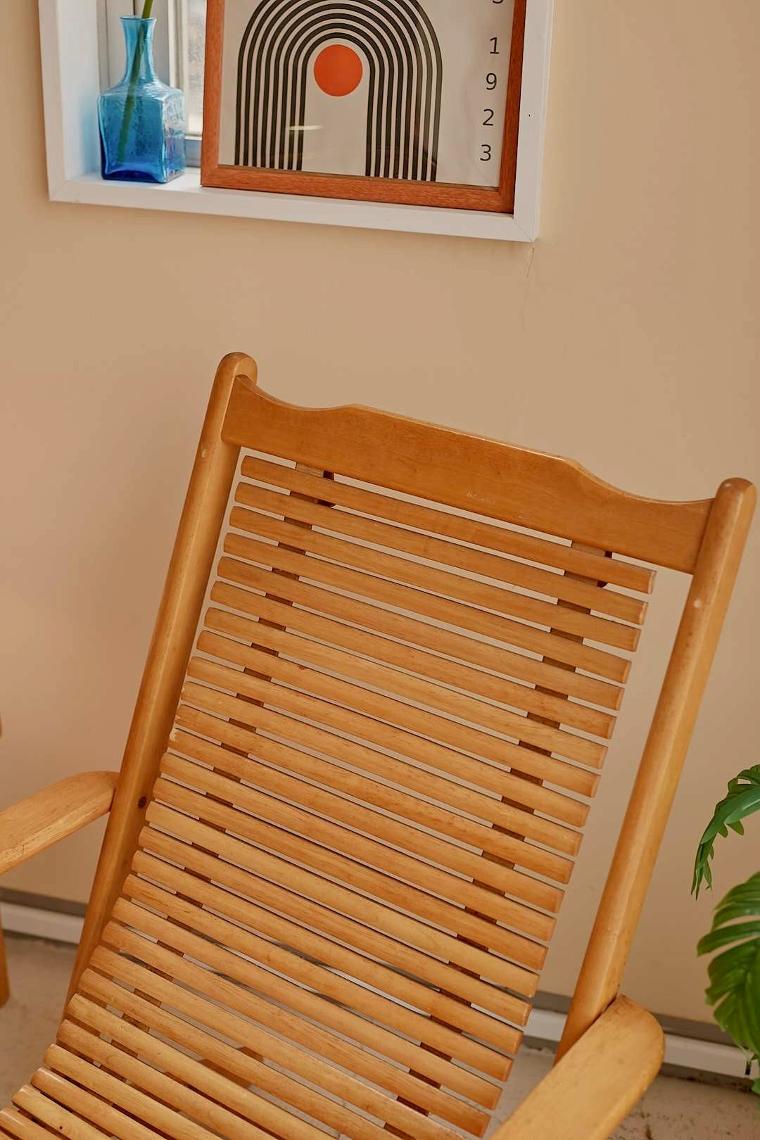 Wood Slat Chair
