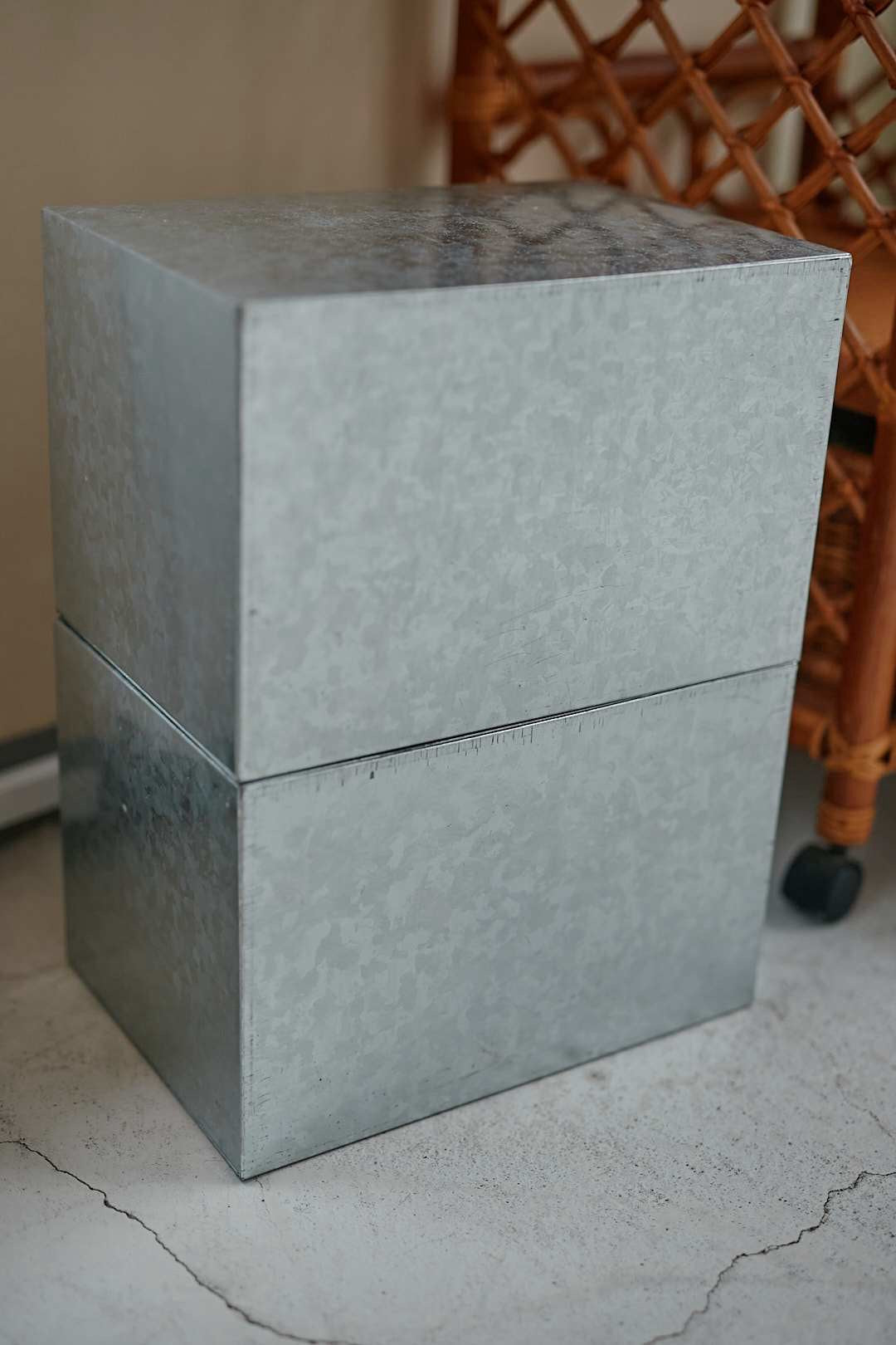Galvanized Storage Box