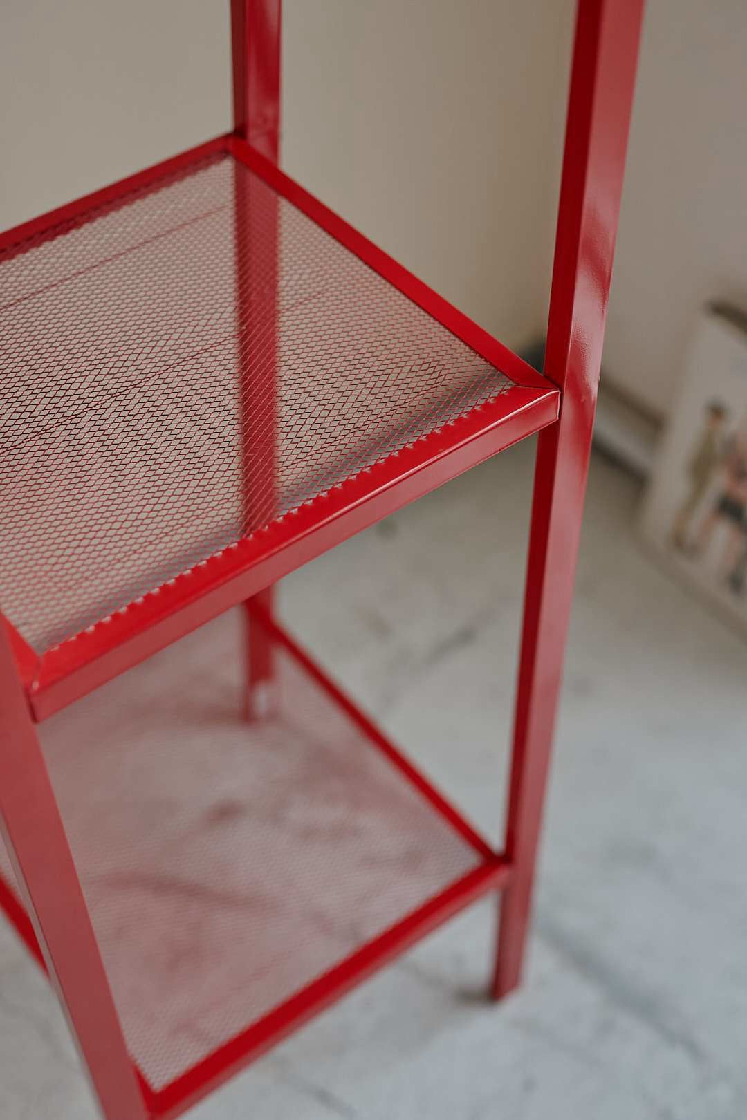 Red Ladder Shelf