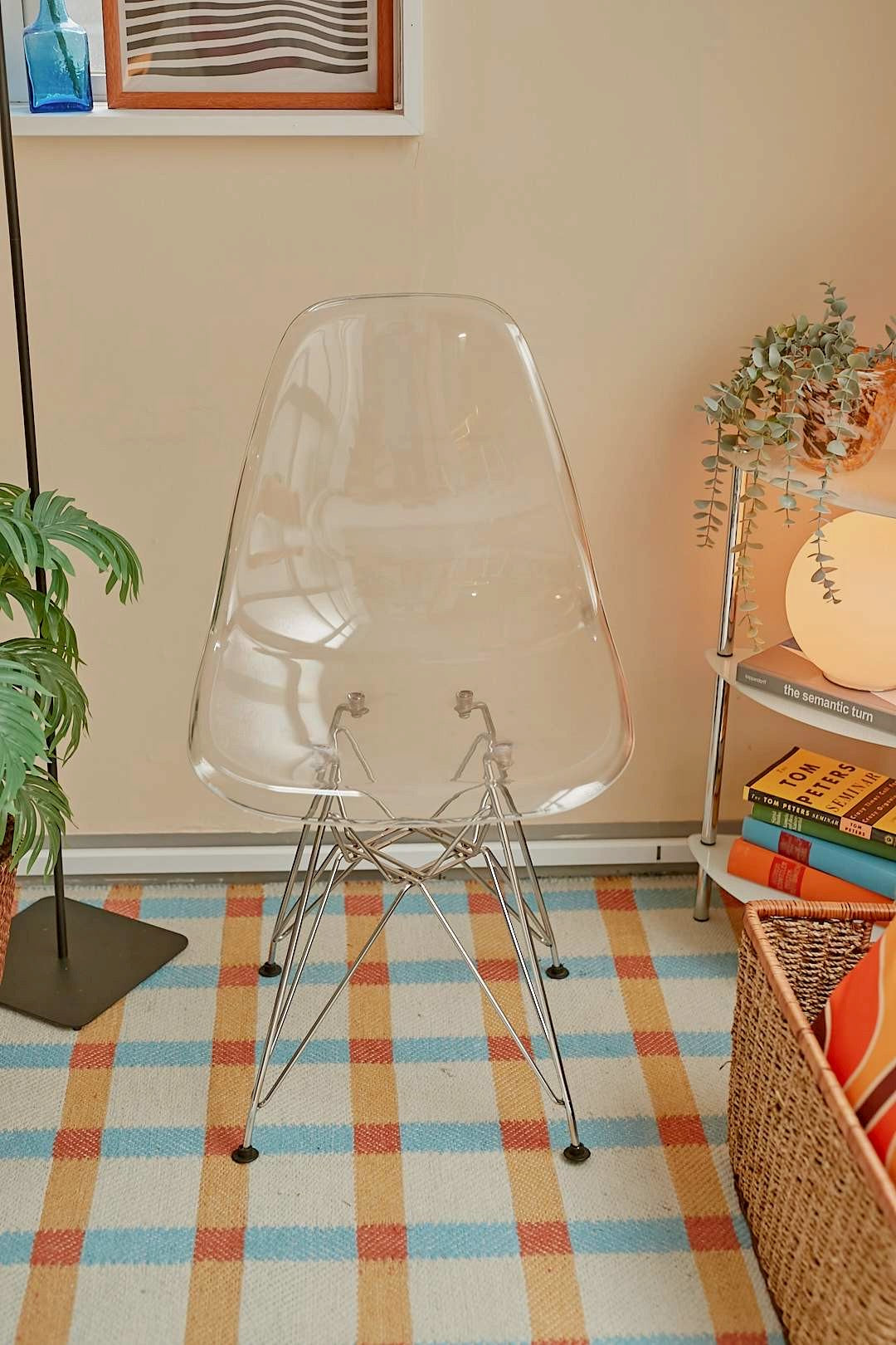 Transparent Shell Side Chair