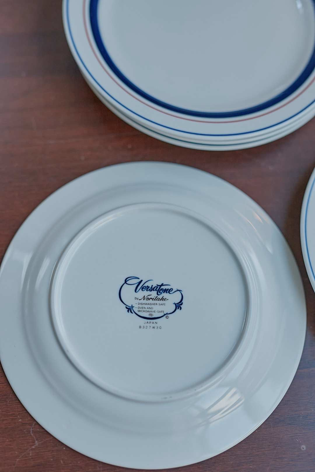Old Noritake Line Plate