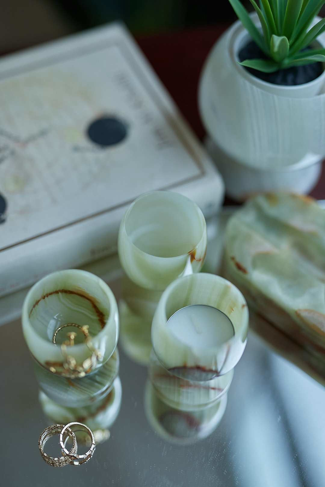 Green Onyx Mini Goblet①
