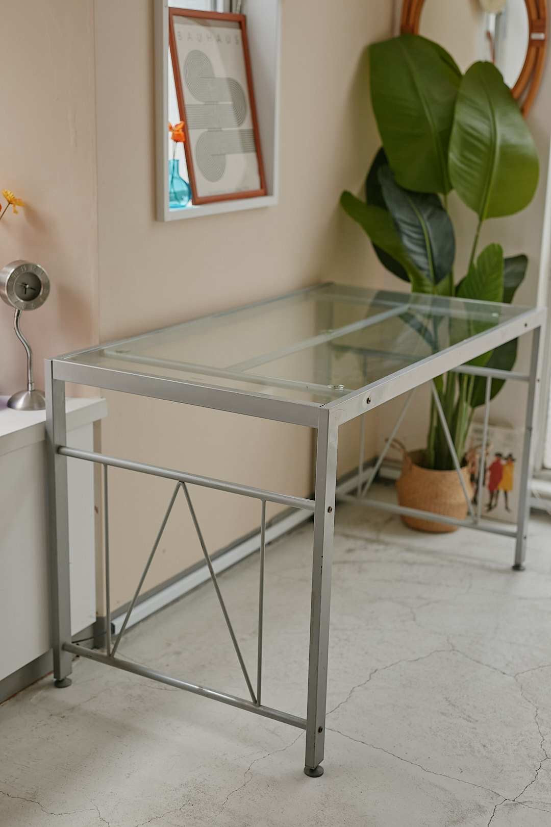 Steel Frame Work Table
