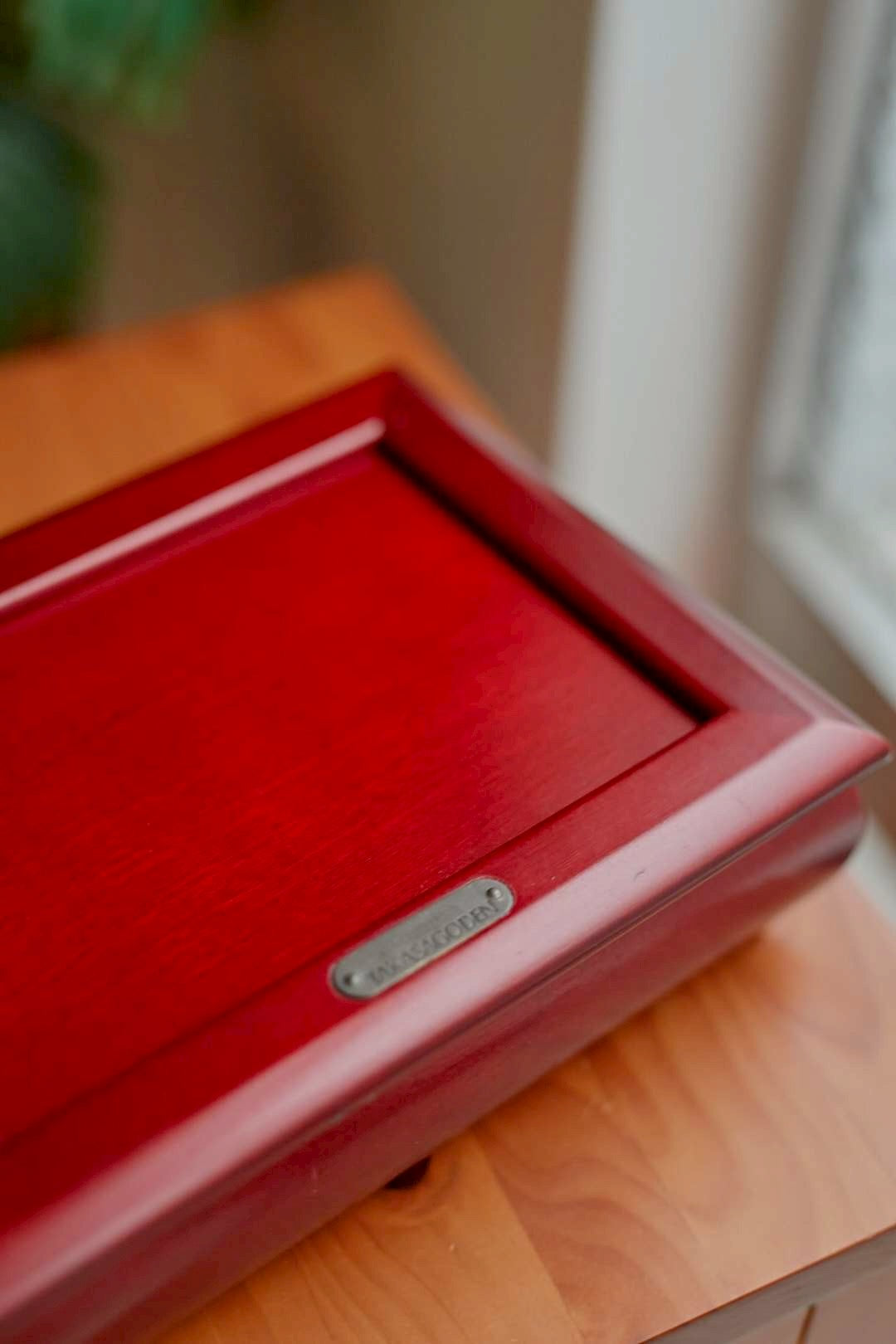  Cherry wood jewelry box