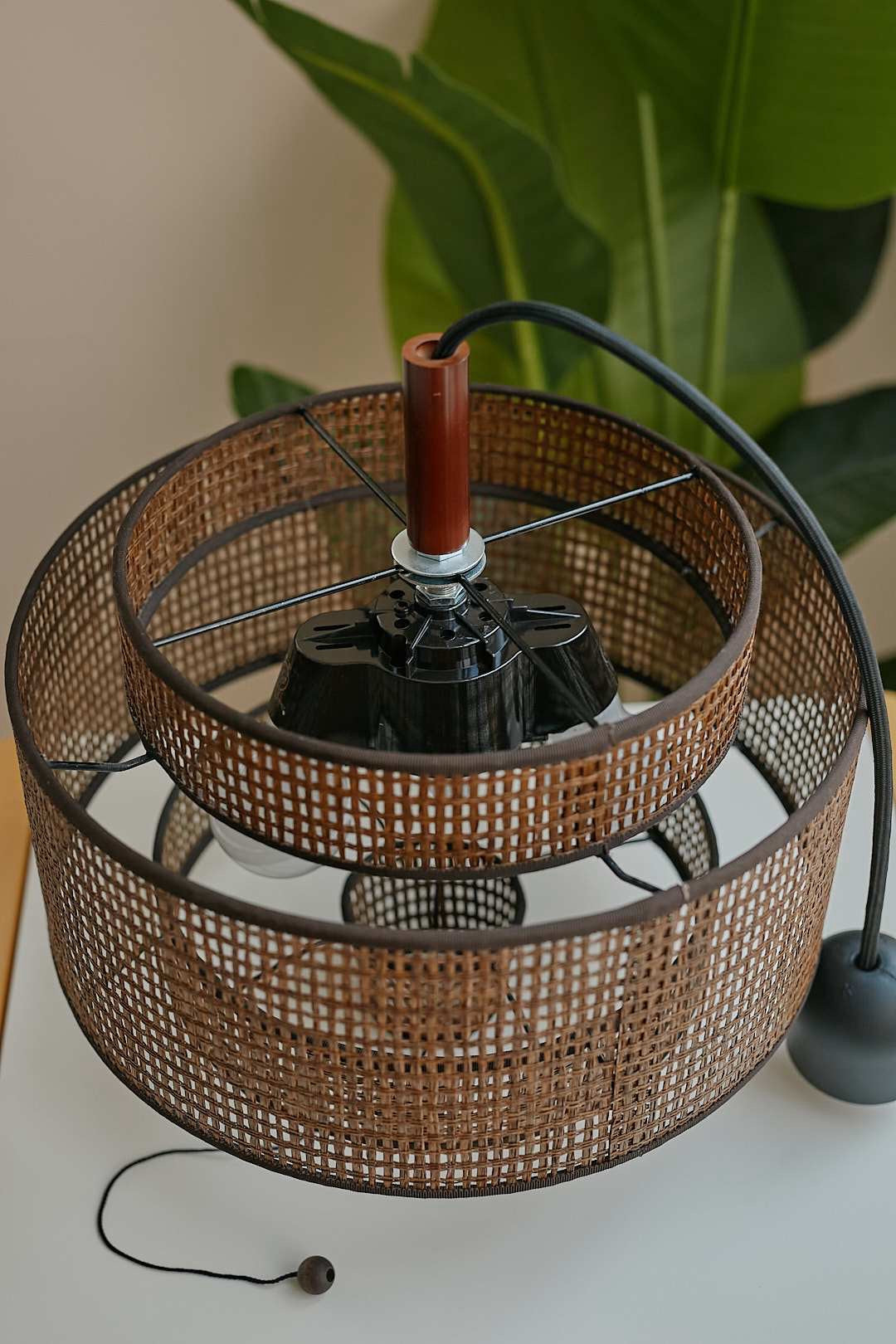 Rattan Layer Pendant Lamp