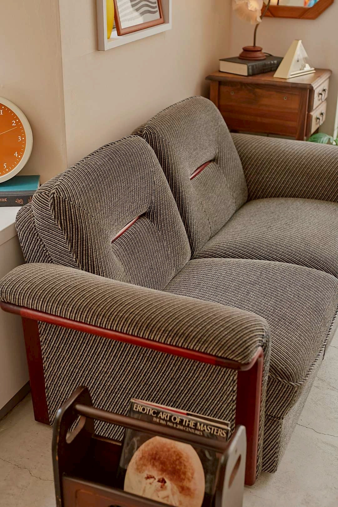 Heritage Stripe Sofa