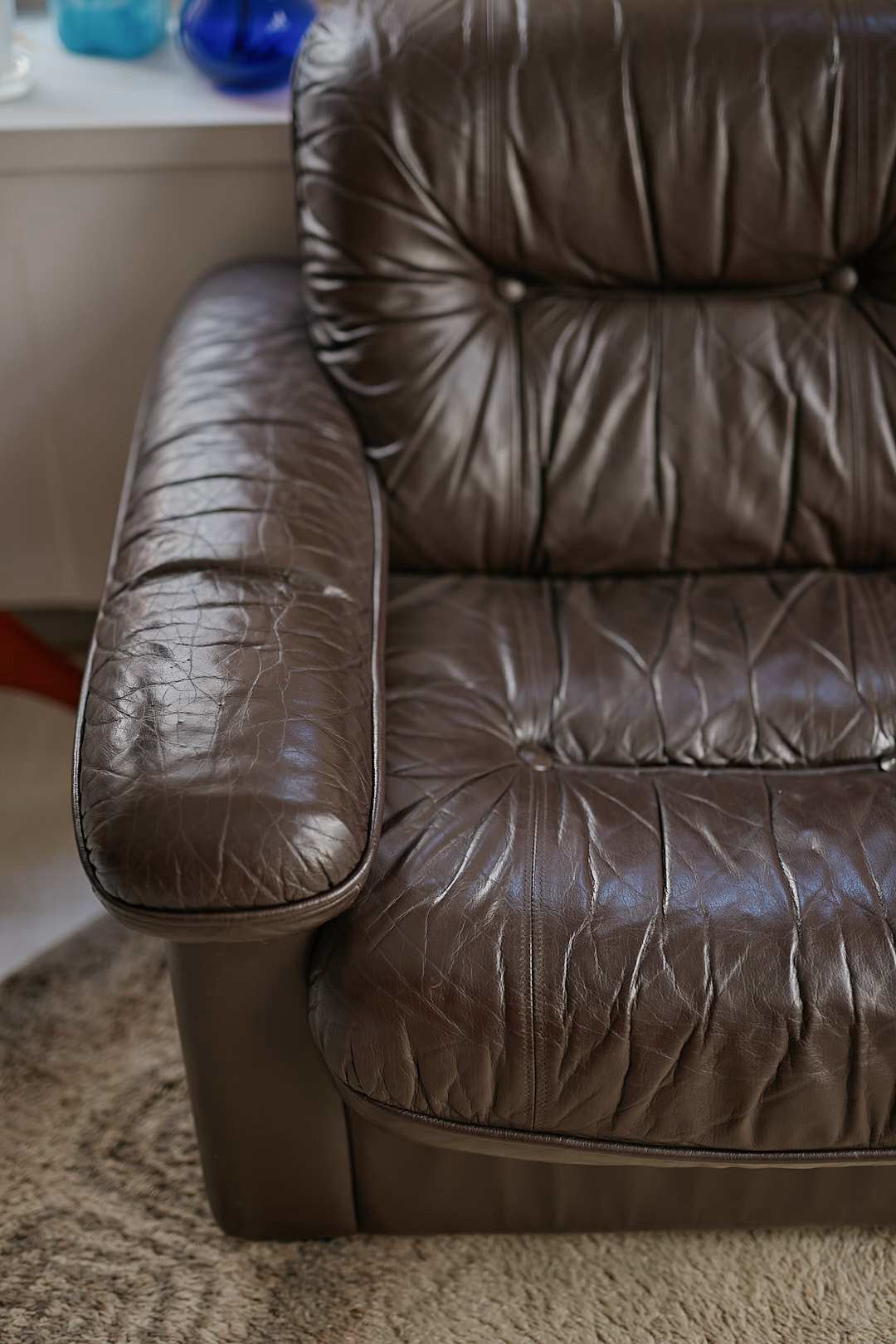 KOSUGA Vintage Leather Sofa