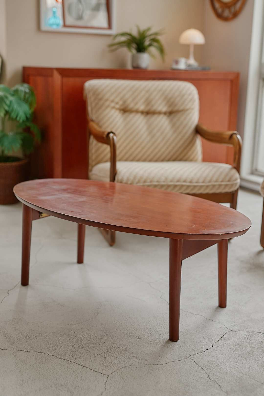 Oval Folding Table