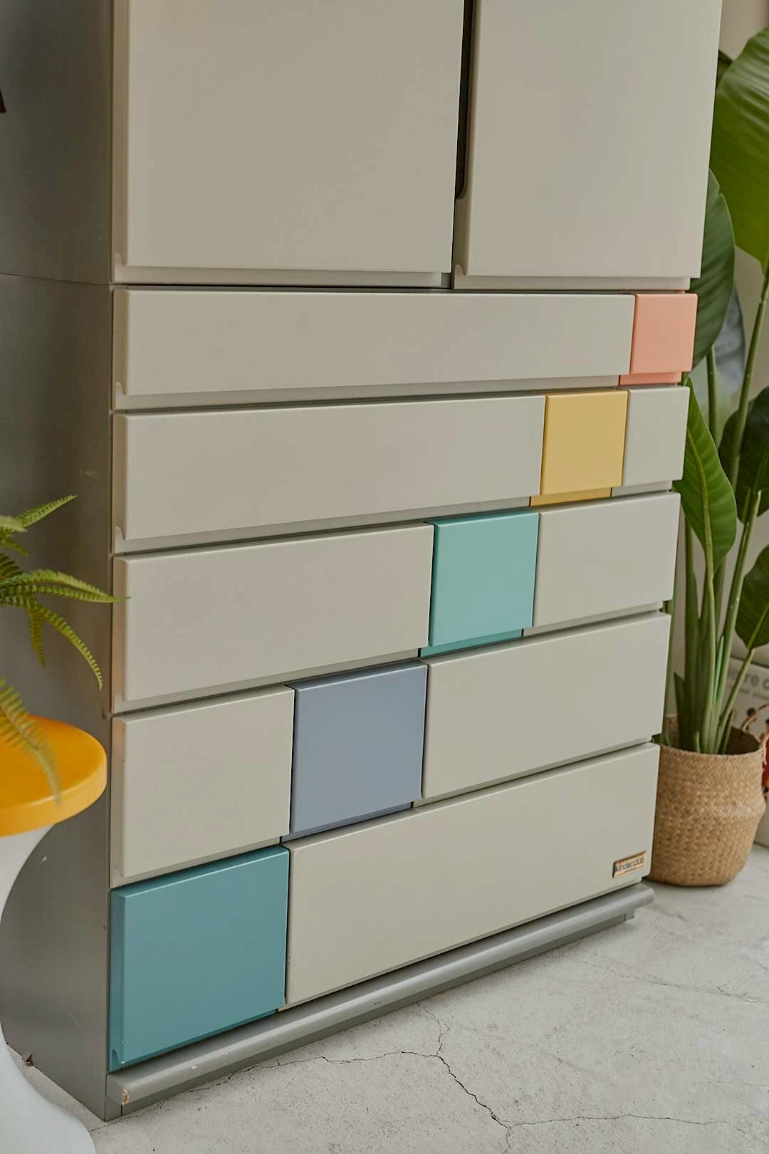 Pastel Accent Wardrobe