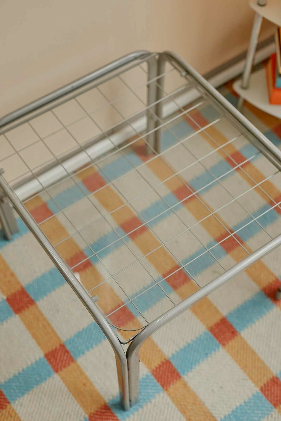 Glass Grid Table