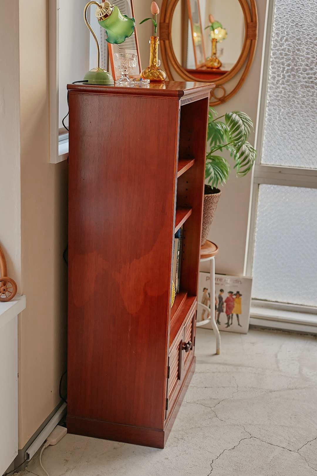 Classic Louver Book Cabinet