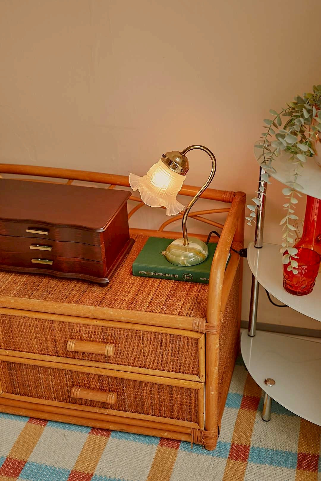 Rattan Living Chest