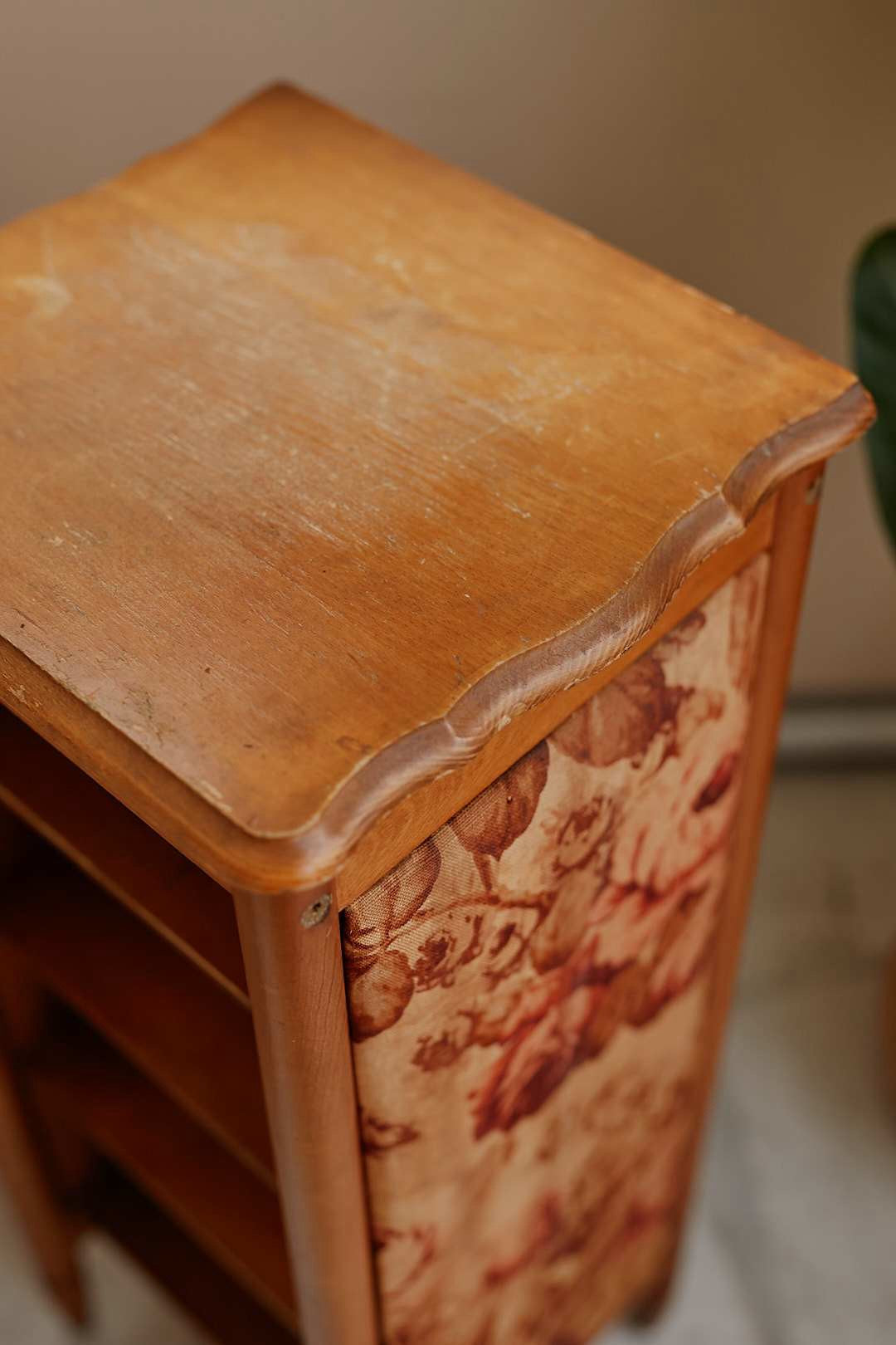 Floral Side Shelf