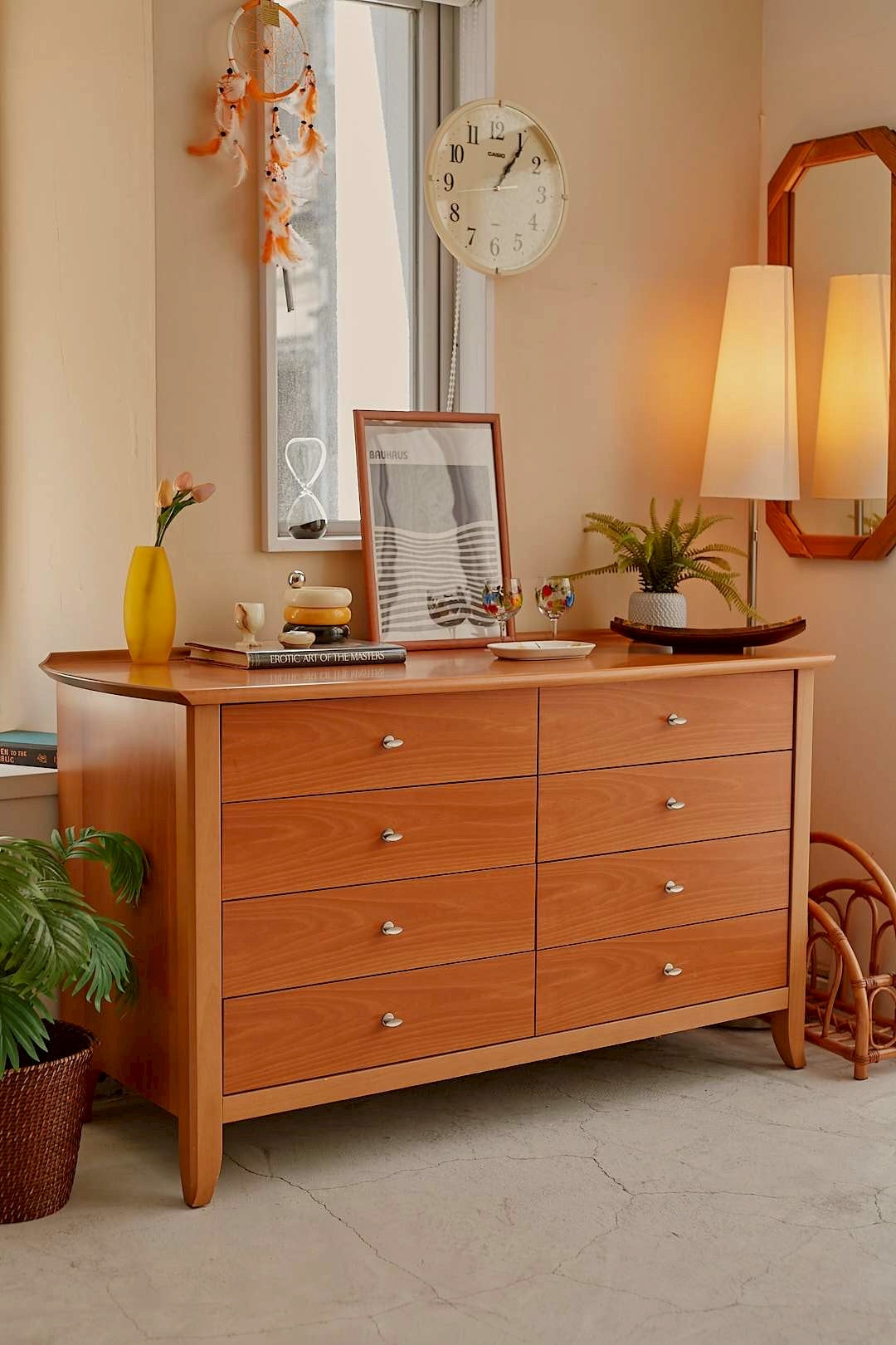 Italian Modern 8 Drawer Chest