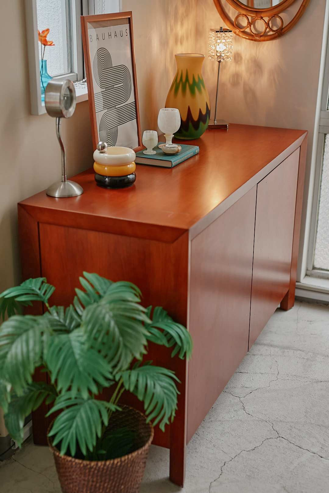 Crastina Cherry Wood Sideboard