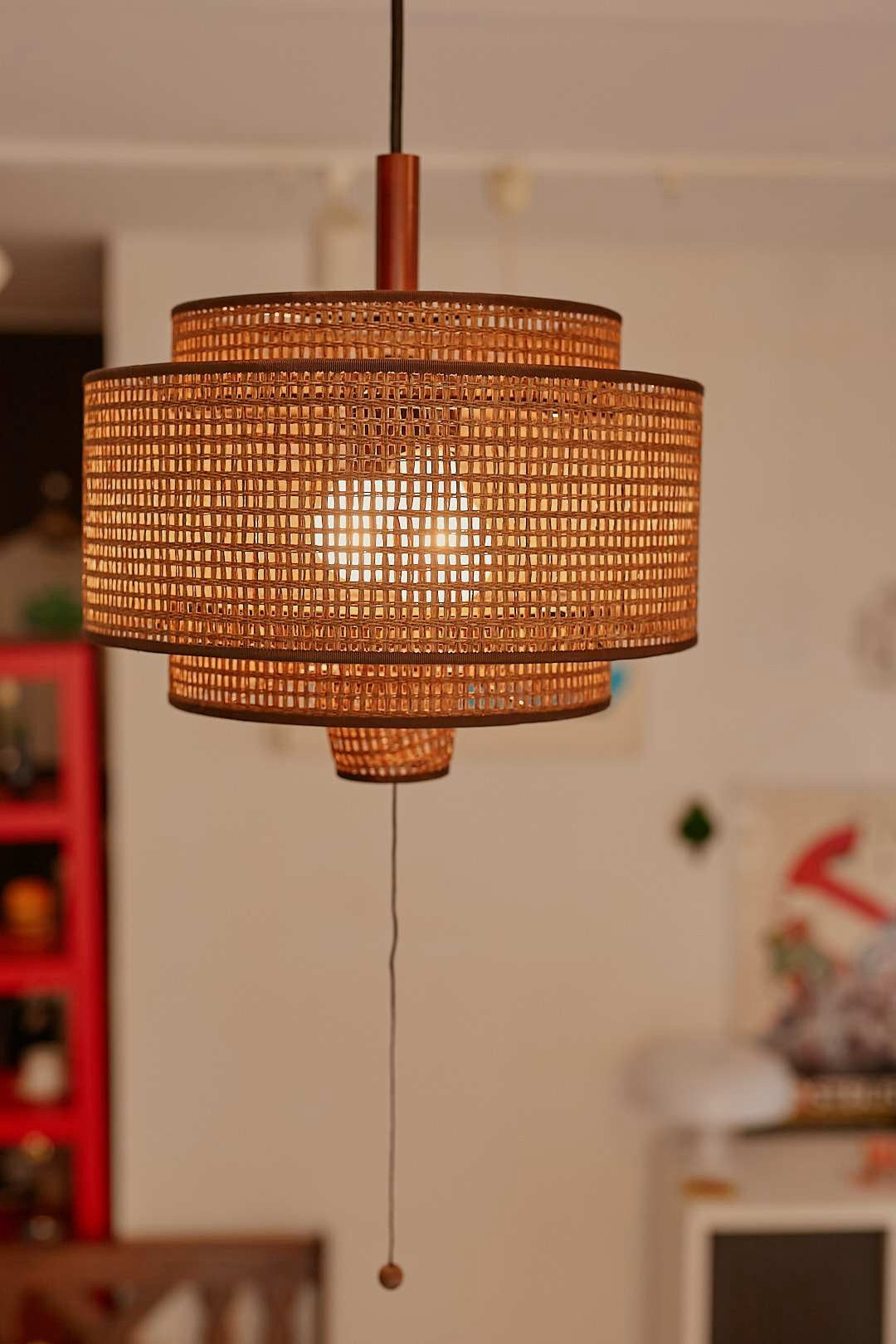 Rattan Layer Pendant Lamp