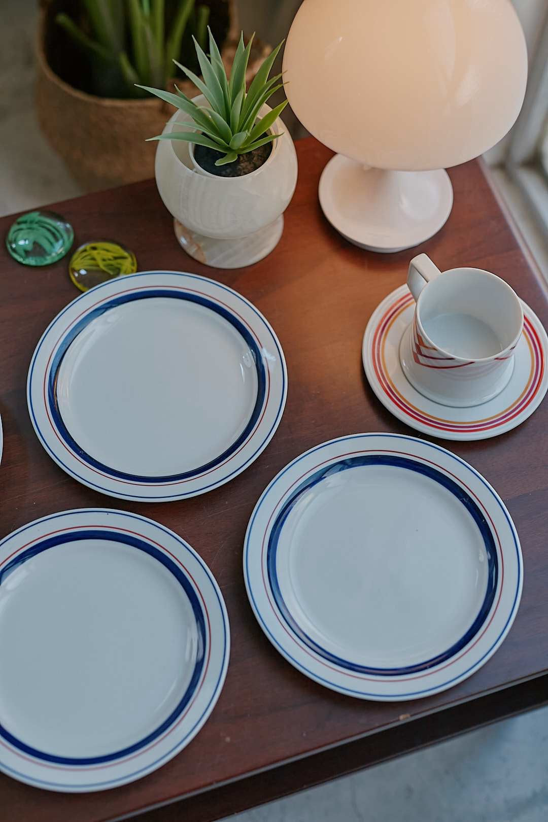 Old Noritake Line Plate