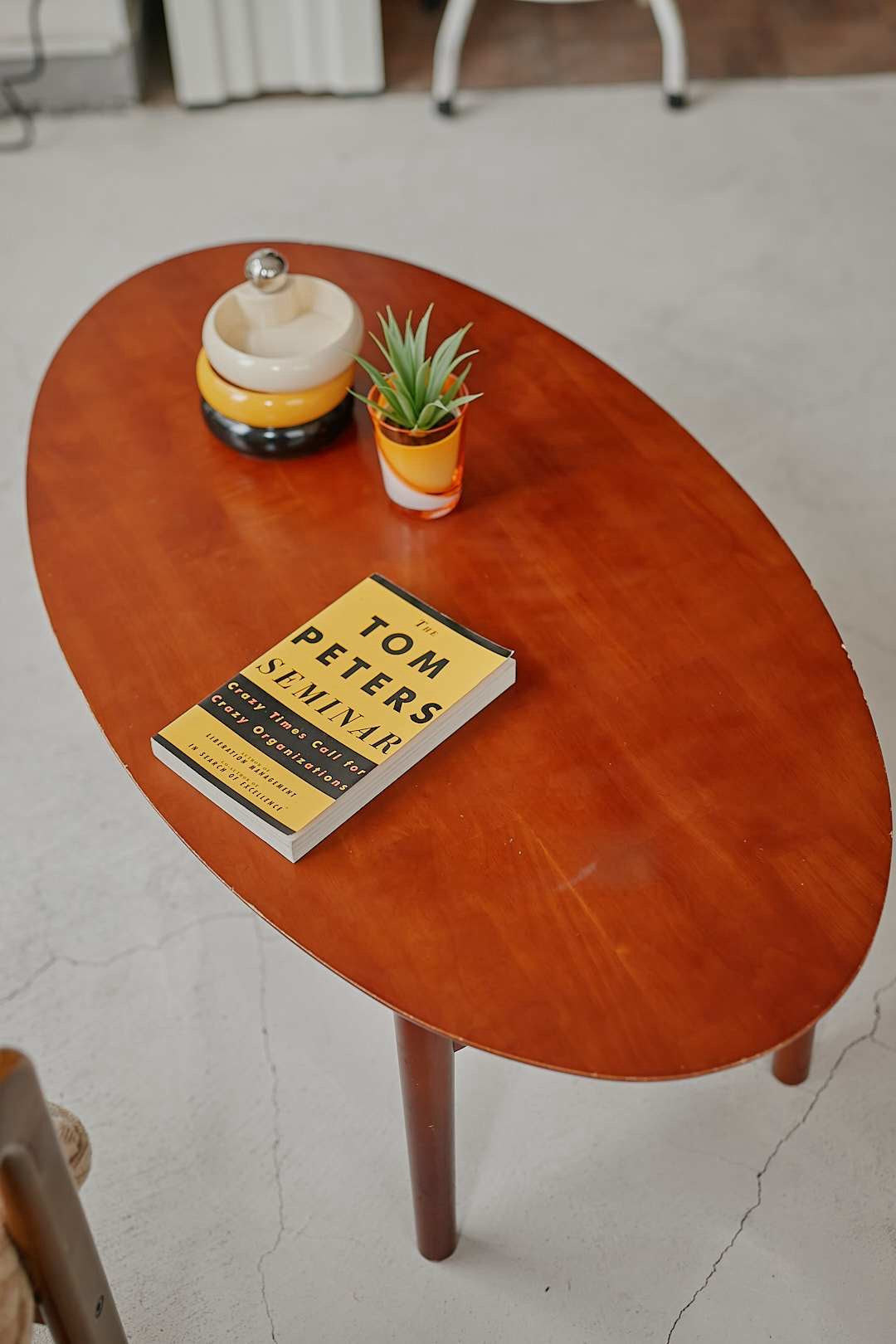 Oval Folding Table
