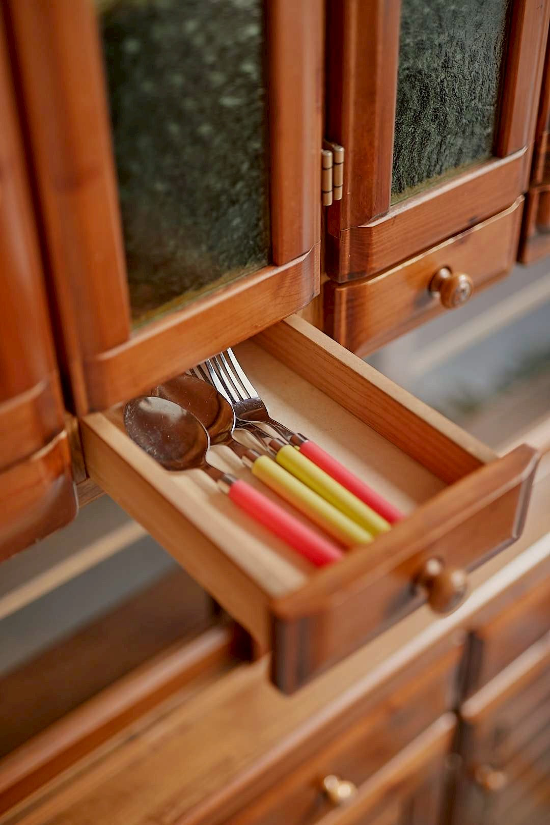 Large wood cupboard