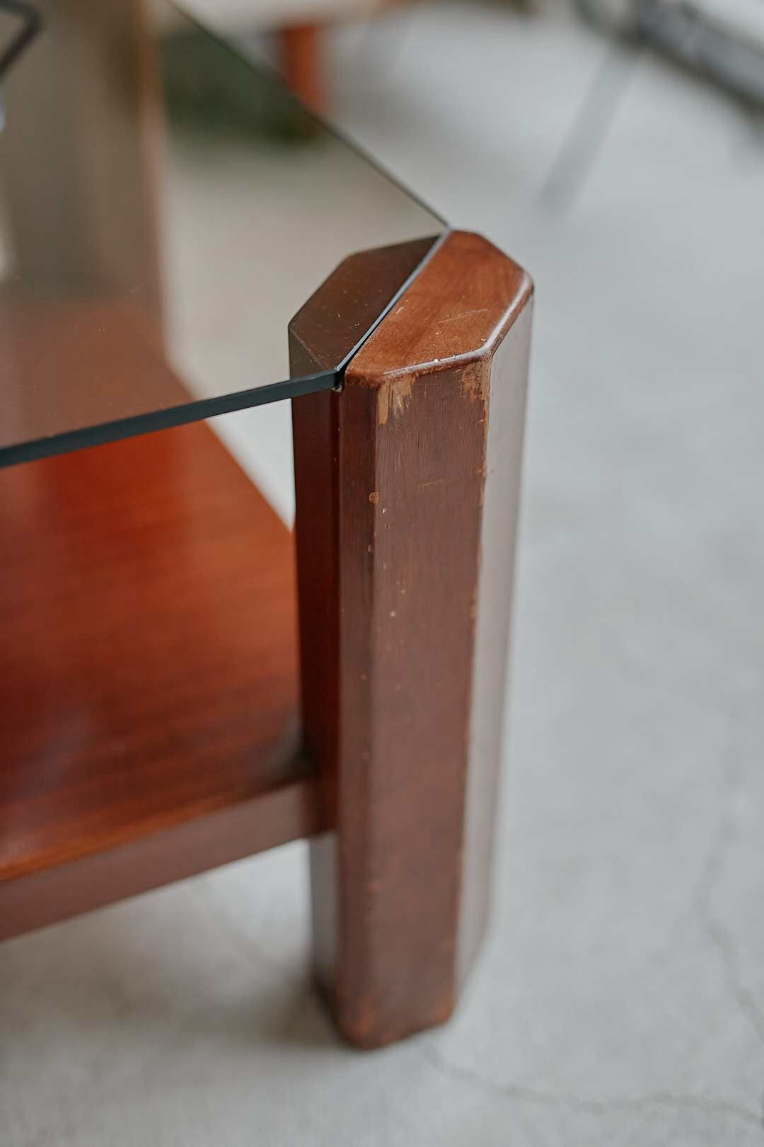 Smoked Glass Low Table