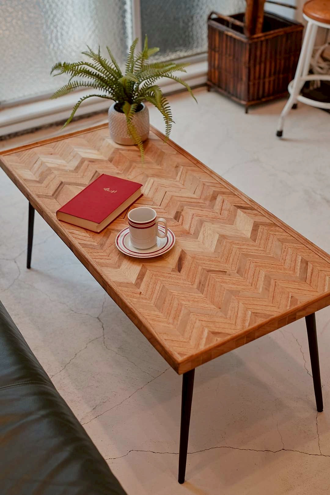 Herringbone Coffee Table