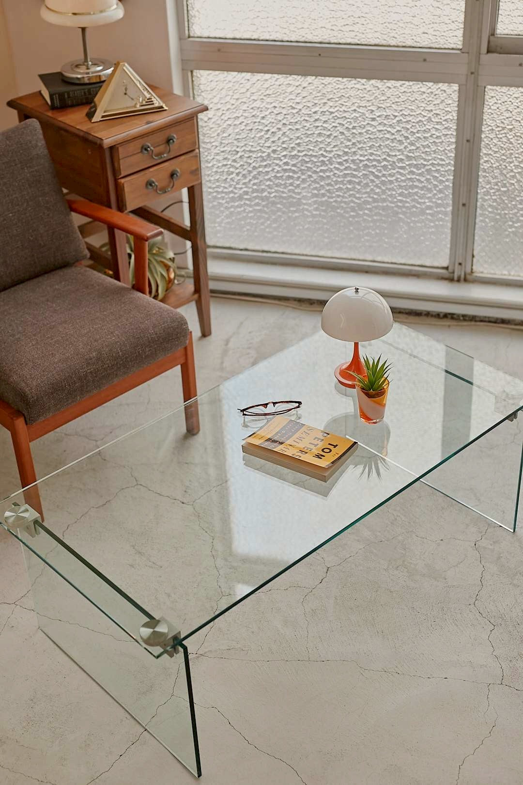 Glass Frame Coffee Table