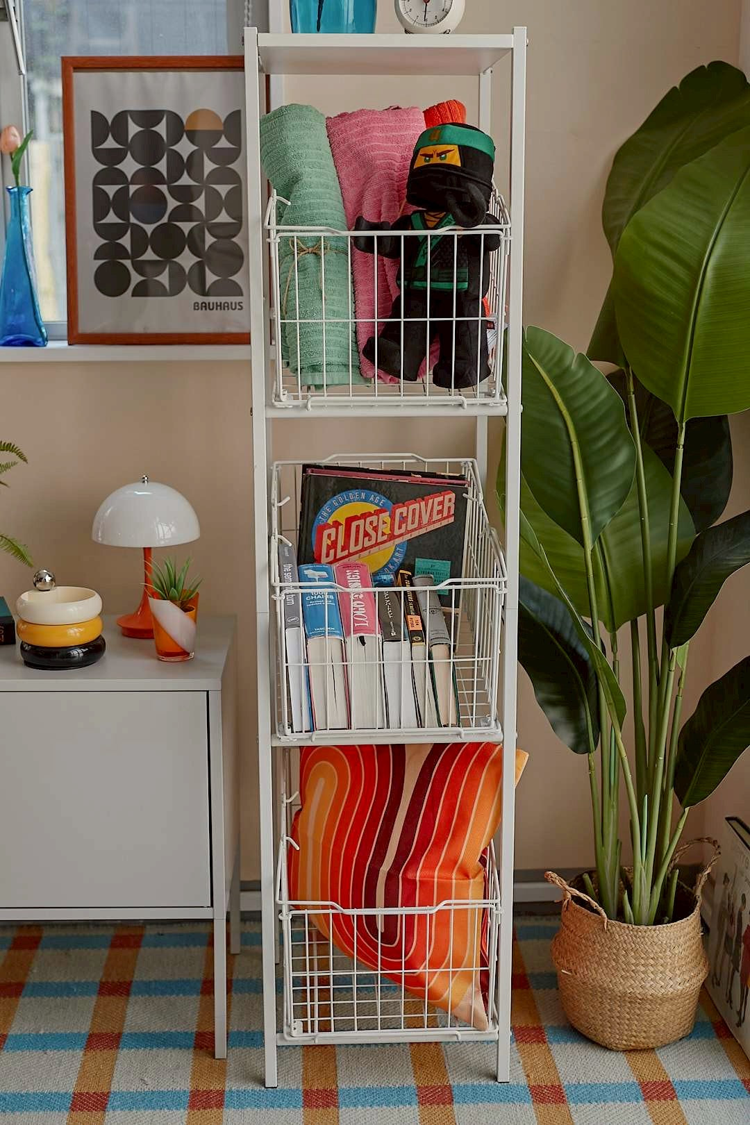 Wire Basket Tower