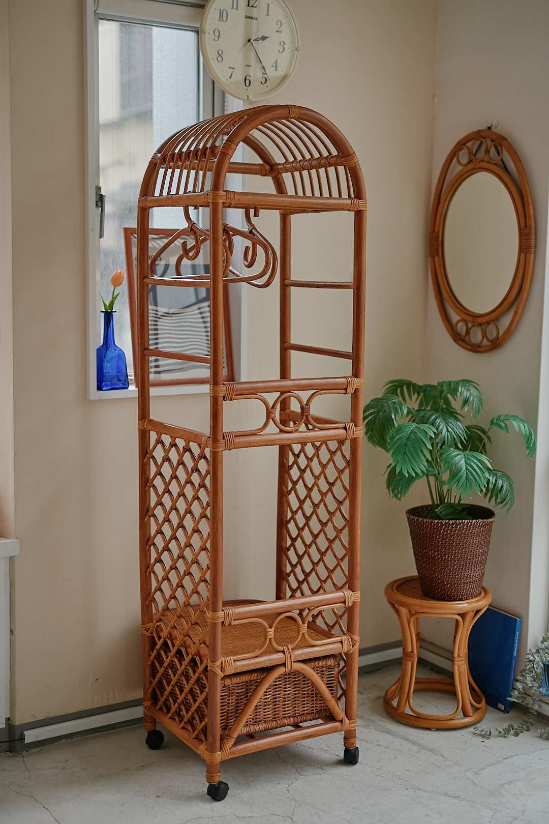 Rattan Wardrobe Rack