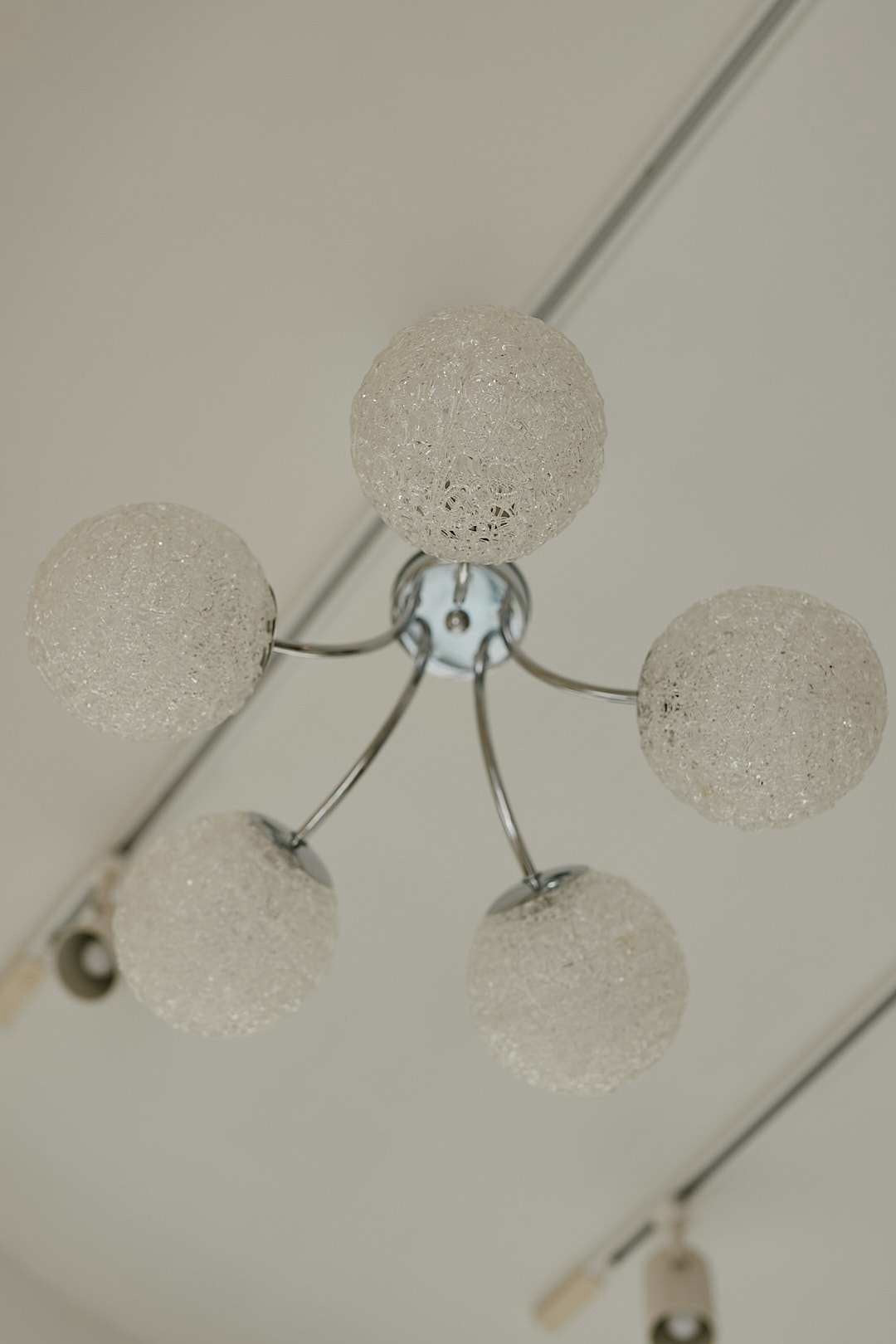 Acrylic Orb Chandelier