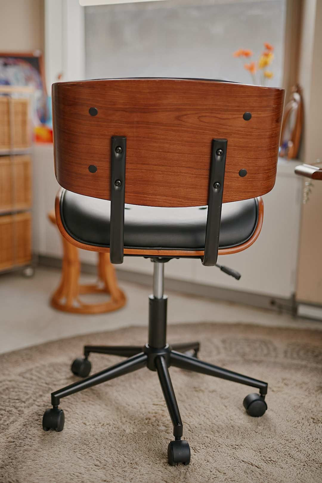 Mid-Century Bentwood Office Chair