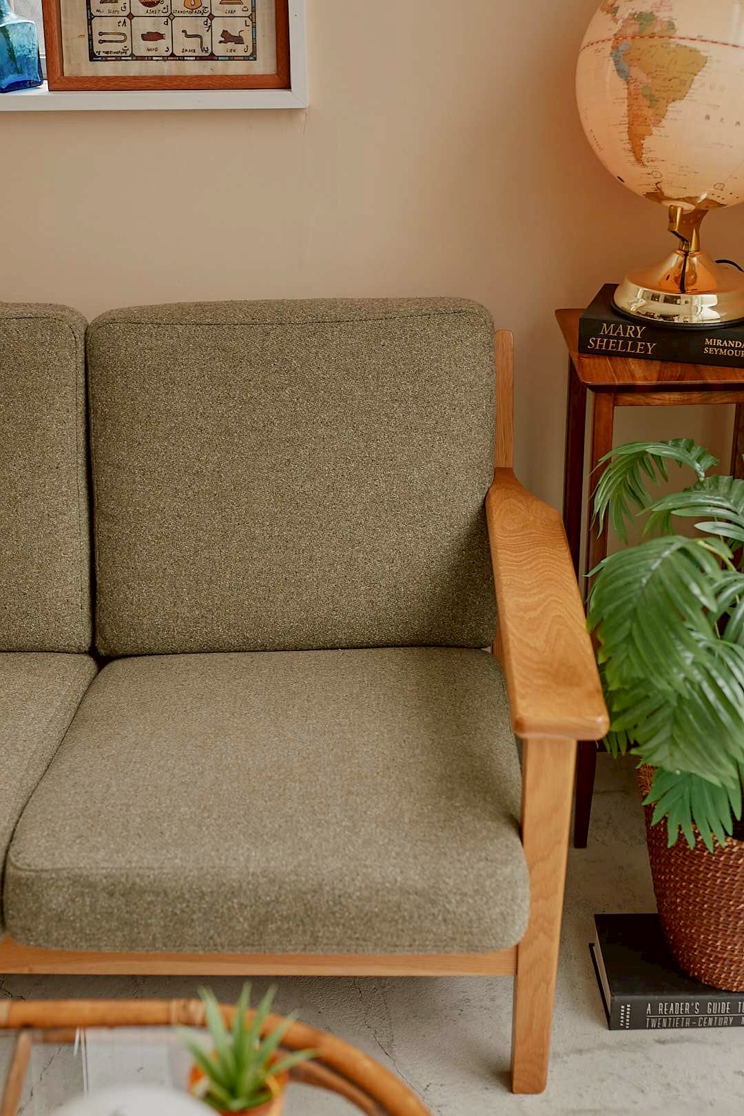 Natural Oak Frame Sofa