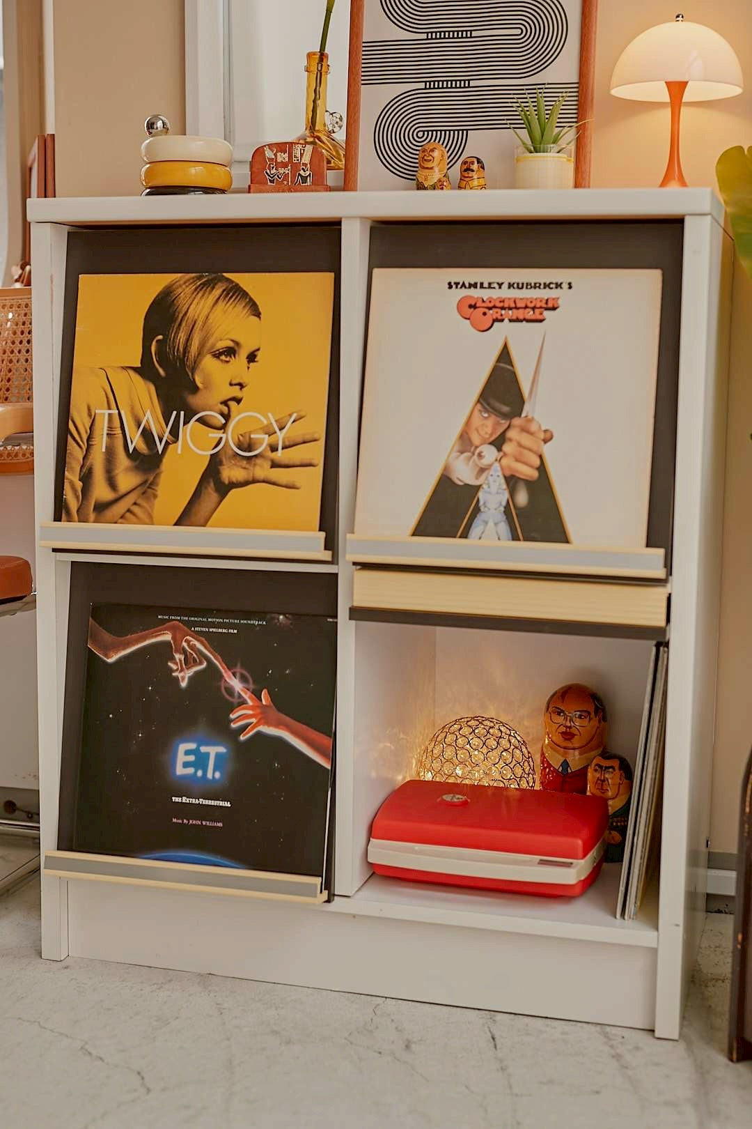 Sliding Vinyl Storage Cabinet