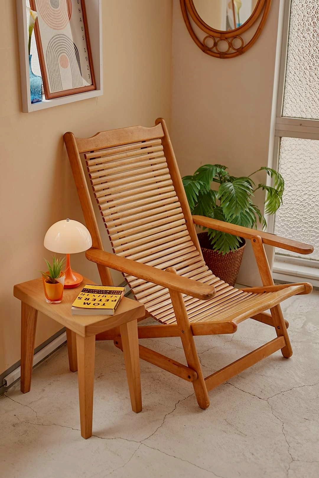 Wood Slat Chair