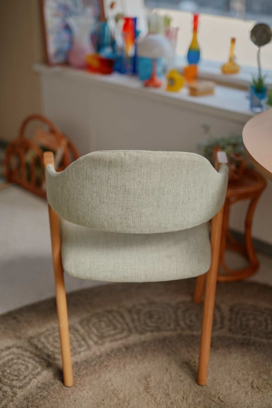 Mint Green Arm Chair